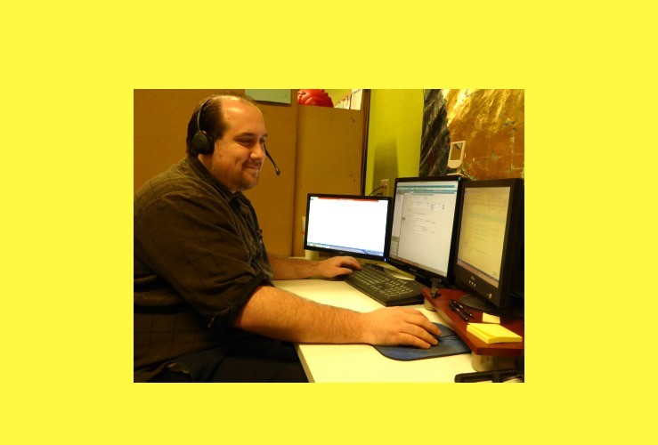 Lee Johnson, new FundRaiser Support Technician