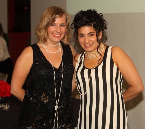 Amy Martens and Raelene Pullen at Figge Gala Event