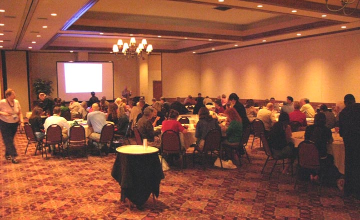 A big crowd came to the event